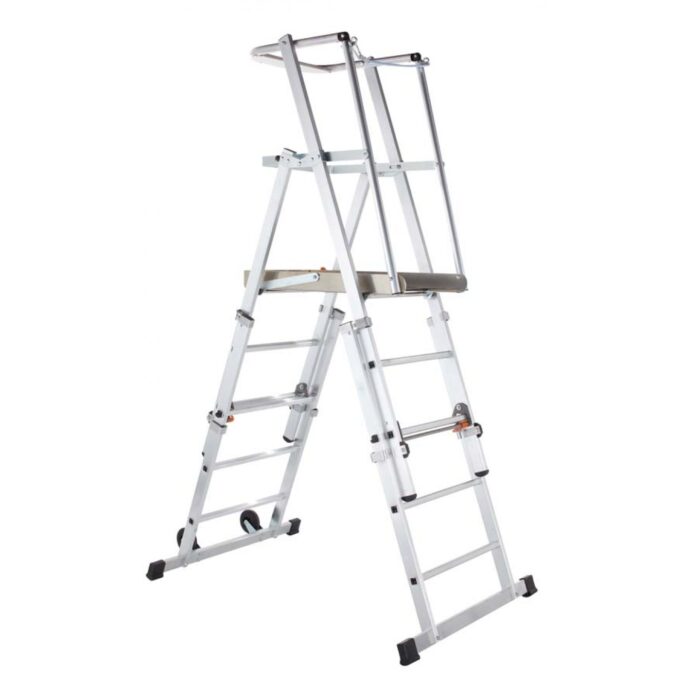 Zarges ZAP1 4 - 7 rung Telescopic Work Platform - Image 5