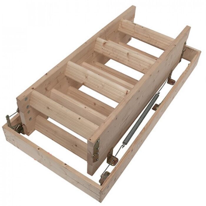Werner "ECO" S-Line Wooden Loft Ladder - Image 3