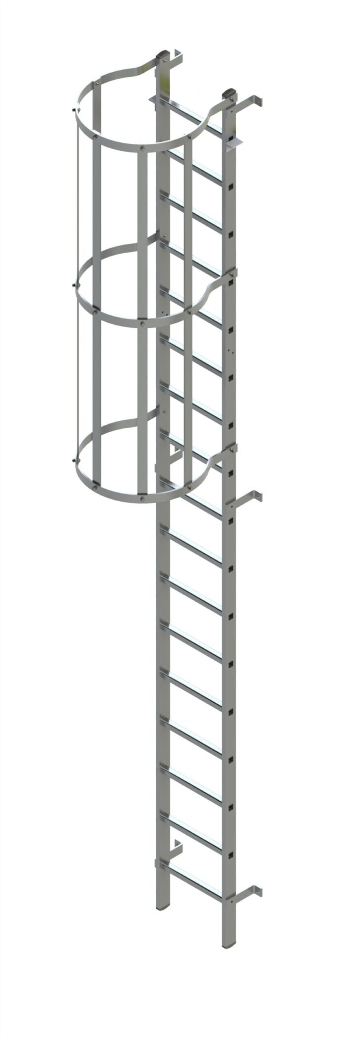 Internal Roof Hatch Access Ladder 9.24m