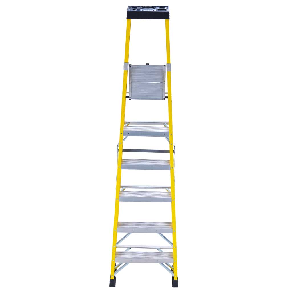 Professional 6 Tread Fibreglass Platform Step - Image 3