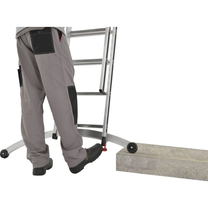 Hymer 3x8 rung Black Line 'Smart Base' Combination Ladder - Image 5