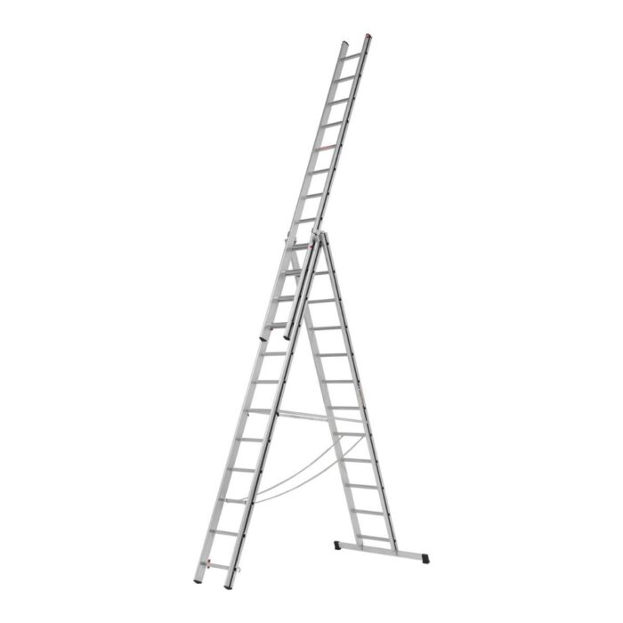 Hymer 3x12 rung Black Line Combination Ladder