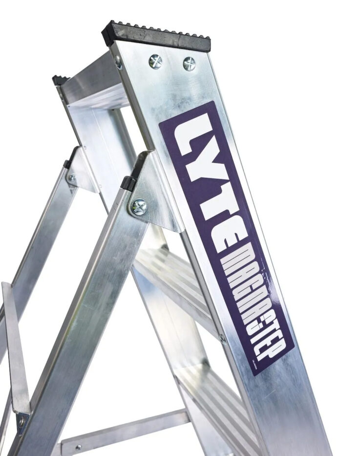 Lyte MagnaStep Aluminium Swingback Step 6 Tread - Image 7