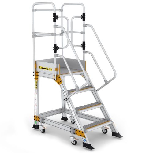 Climb-It Weight Reactive Safety Step - 4 Tread