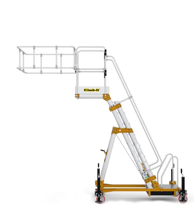 Climb-It Cantilever Height Adjustable Platform - 4000 - 6000 - Image 3