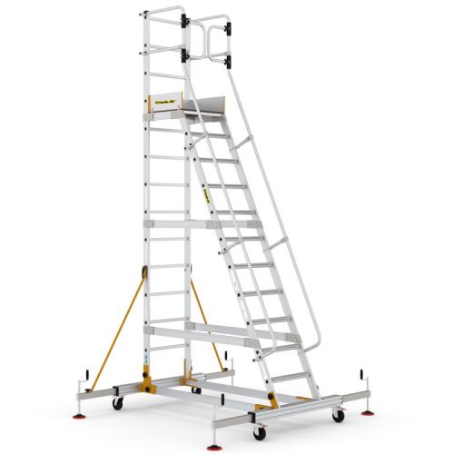 Climb-It Mobile Step With Safety Gates - 12 Tread